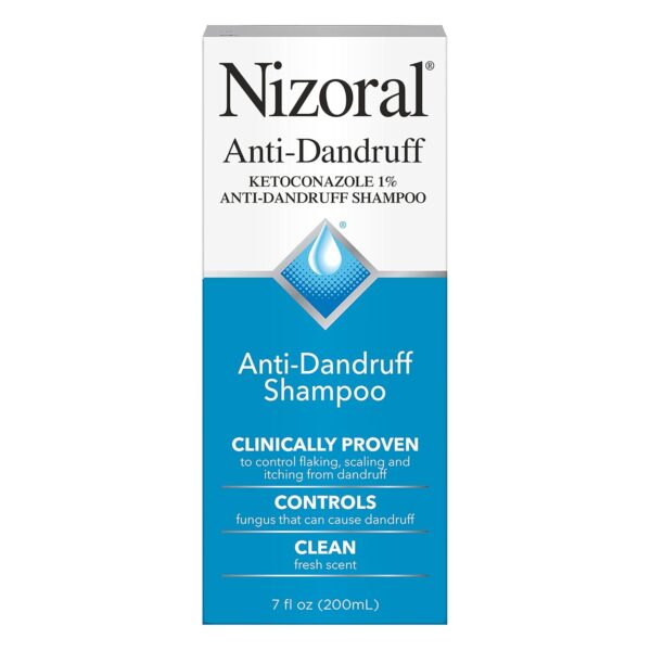 Nizoral Anti-Dandruff Shampoo with 1% Ketoconazole, Fresh Scent, 7 Fl Oz