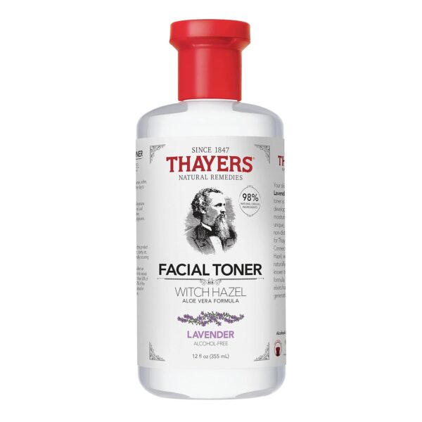 THAYERS Alcohol-Free, Hydrating Lavender Witch Hazel Facial Toner